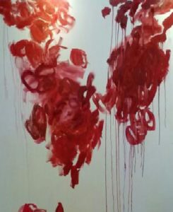 red abstract